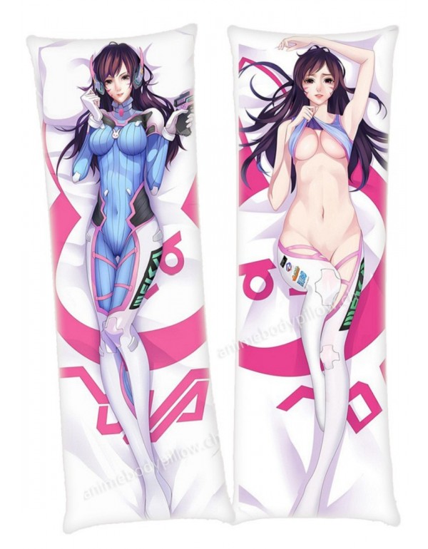 D Va Overwatch Anime Dakimakura Japanese Hugging B...