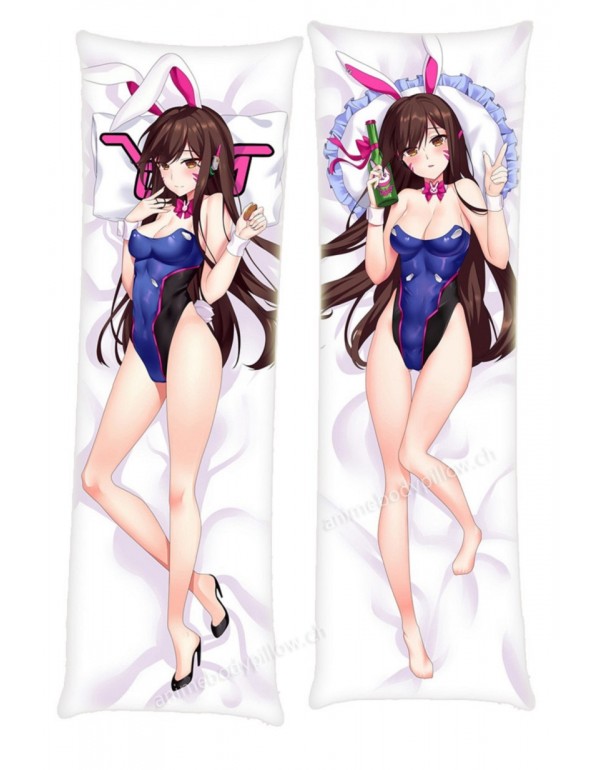 D Va Overwatch Anime Dakimakura Japanese Hugging Body Kissenbezüge