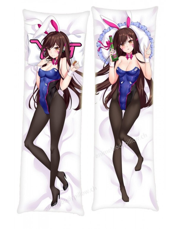 D Va Overwatch Anime Dakimakura Japanese Hugging B...