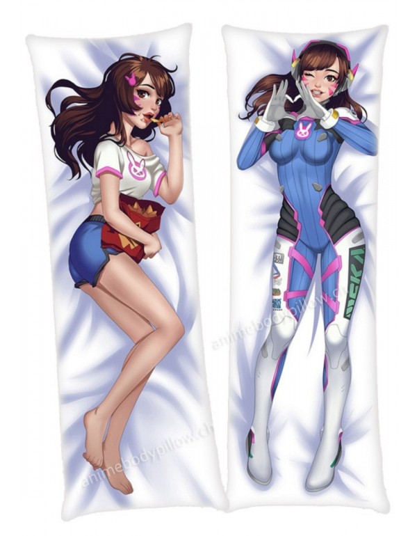 D.VA Overwatch Anime Dakimakura Japanese Hugging B...