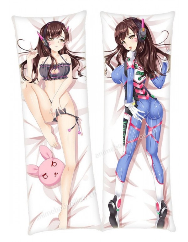 D.Va Overwatch Anime Dakimakura Japanese Hugging Body Kissenbezüge