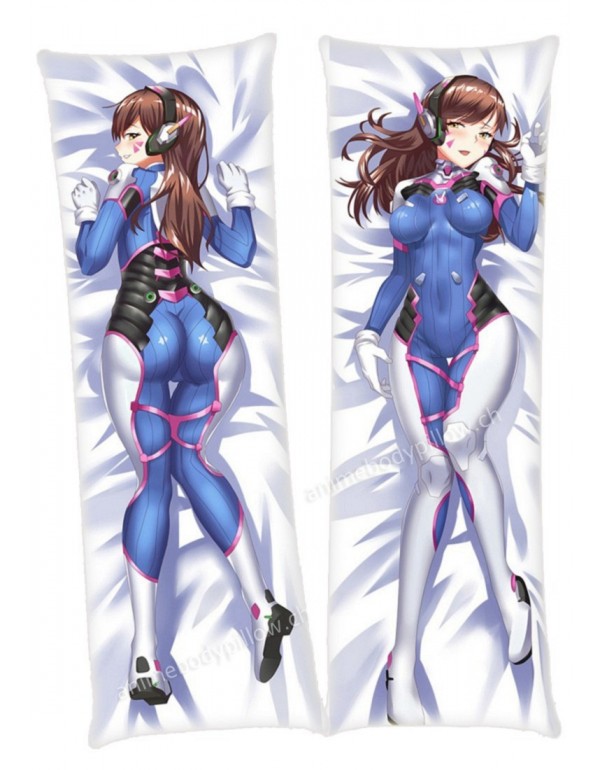 D.Va Overwatch Anime Dakimakura Japanese Hugging B...