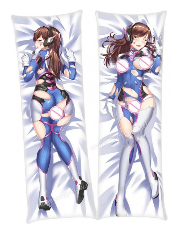 D.Va Overwatch Anime Dakimakura Japanese Hugging B...