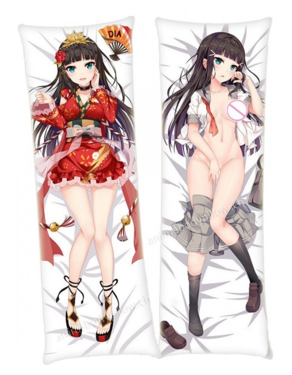 Dia Kurosawa Love Live! Sunshine!! and Cute Twintail Anime Dakimakura Japanese Hugging Body Kissenbezüge