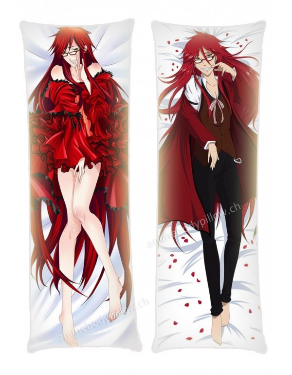 Grell Sutcliff Kuroshitsuji Anime Dakimakura Japanese Hugging Body Kissenbezüge