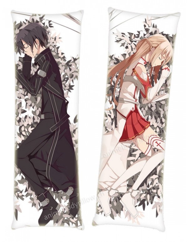 Kirito and Asuna Sword Art Online Anime body dakimakura japenese love Kissenbezüge