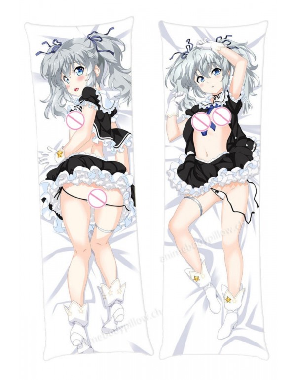 Little White Hair Girl Dakimakura 3d pillow japane...