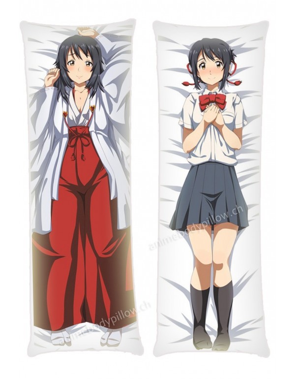 Mitsuha Miyamizu Your Name Anime Dakimakura Japanese Hugging Body Kissenbezüge