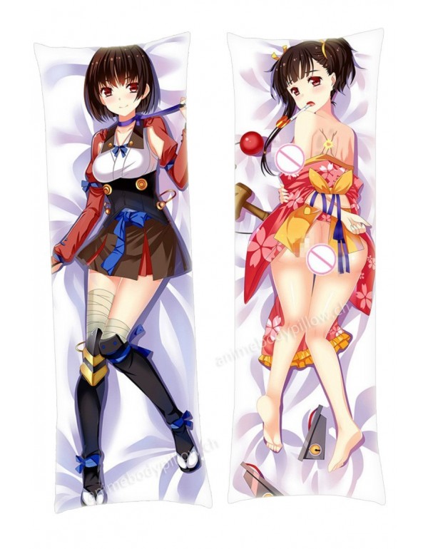 Mumei Kabaneri of the Iron Fortress Dakimakura Japanese Hugging Body Kissenbezüge Anime