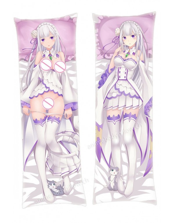 Emilia Re:Zero Body hug dakimakura girlfriend body Kissenbezüge