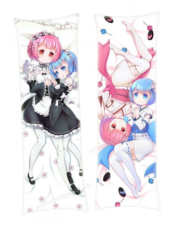 Rem and Ram Re:Zero Body hug dakimakura girlfriend...