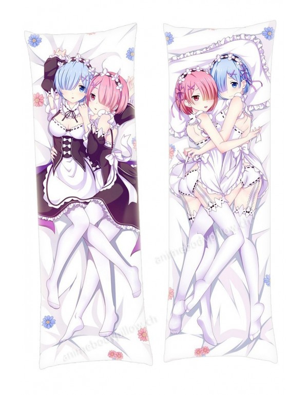 Rem and Ram Re:Zero Body hug dakimakura girlfriend...