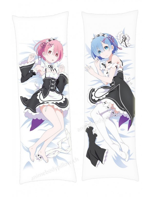 Rem and Ram Re:Zero Body hug dakimakura girlfriend...