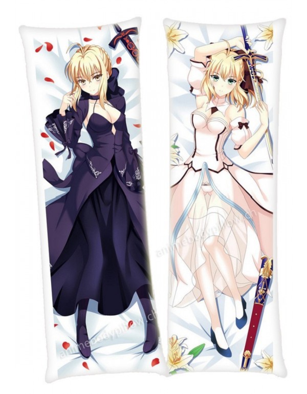 Saber Fate Stay Night Anime Dakimakura Japanese Hu...