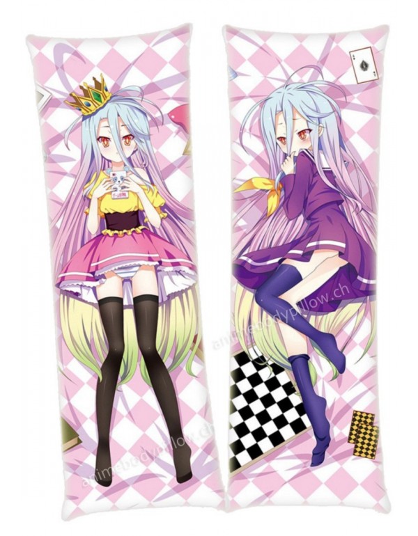 Shiro No Game No Life Anime Dakimakura Japanese Hu...