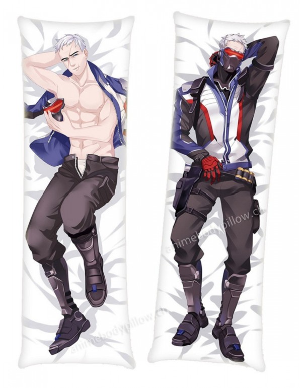 Soldier 76 Overwatch Male Anime body dakimakura ja...