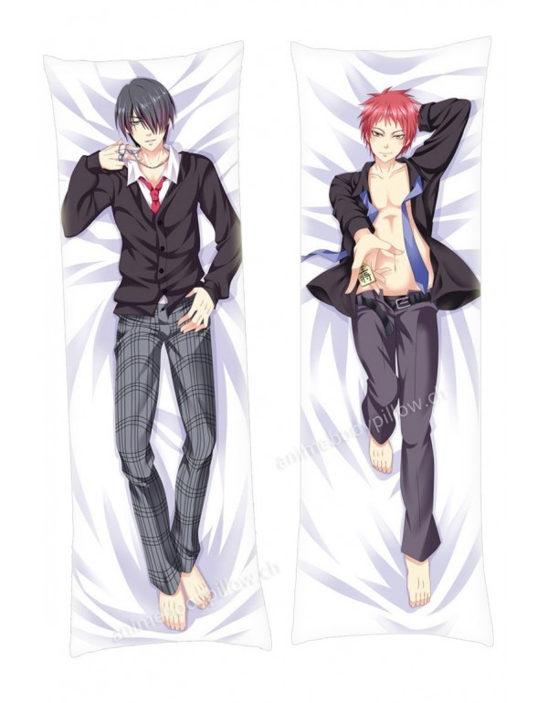 Tatsuya Himuro and Seijuro Akashi Kuroko no Basket Male Dakimakura Japanese Hugging Body Kissenbezüge Anime