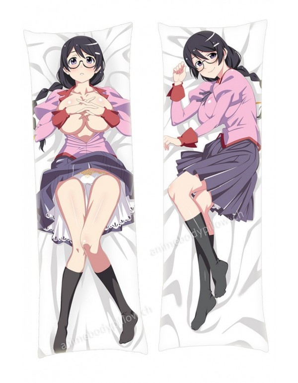 Tsubasa Hanekawa Monogatari Dakimakura Japanese Hugging Body Kissenbezüge Anime