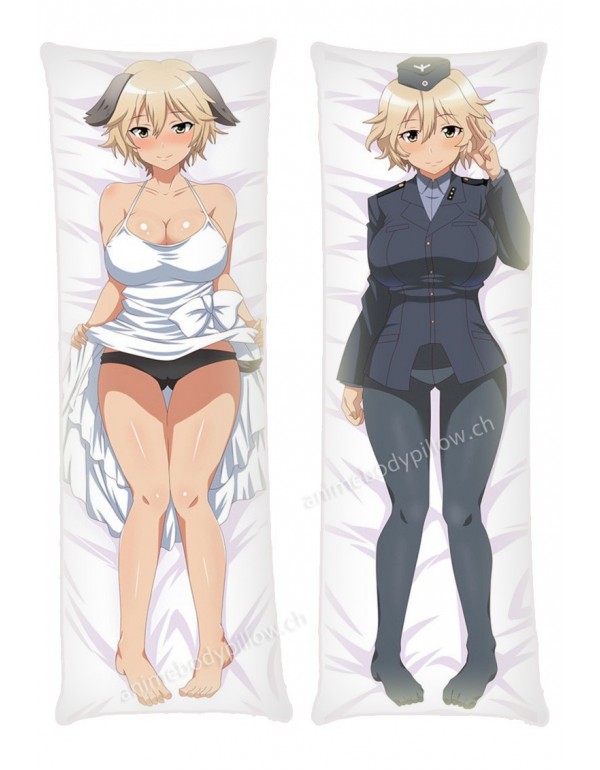 Waltrud Krupinski Strike Witches Anime Dakimakura Japanese Hugging Body Kissenbezüge