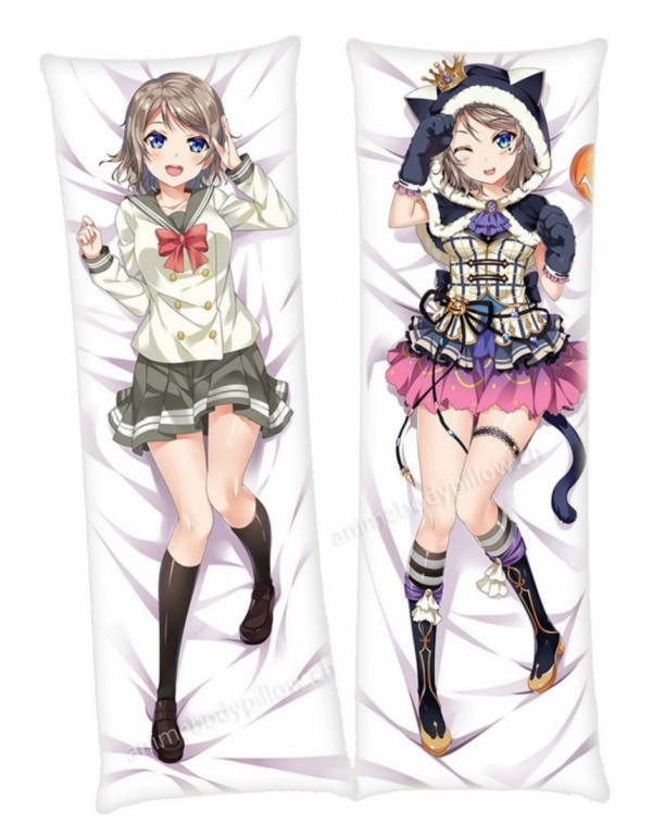 Watanabe You Love Live! Sunshine Anime Dakimakura Japanese Hugging Body Kissenbezüge