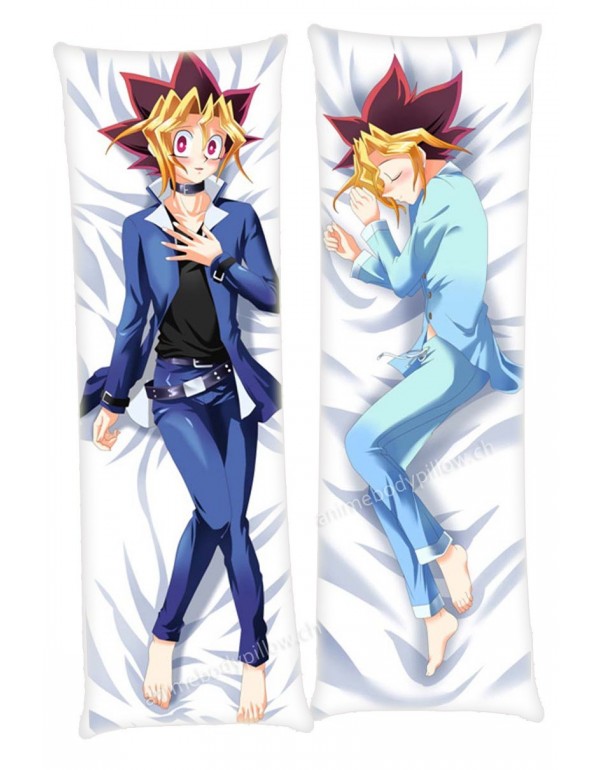 Yu-Gi-Oh! Duel Monsters Yugi Mutou Full body waifu japanese anime Kissenbezüge