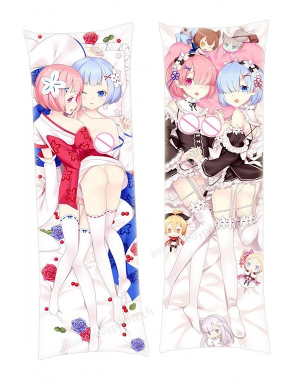 Rem Ram Re:Zero Body hug dakimakura girlfriend bod...