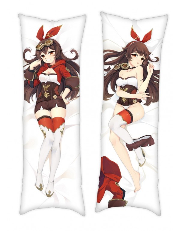 Genshin Impact Amber Anime Dakimakura Japanese Hug...