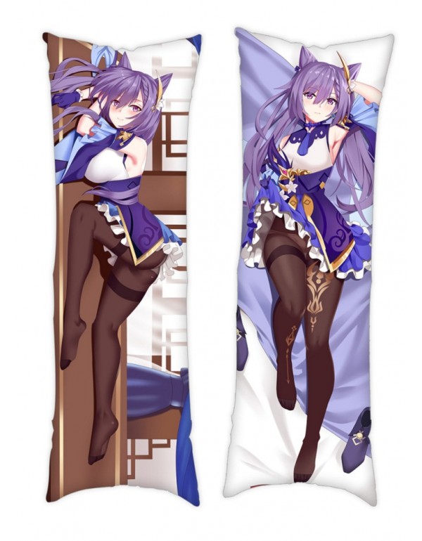 Genshin Impact Keqing Anime Dakimakura Japanese Hugging Body Kissenbezüge