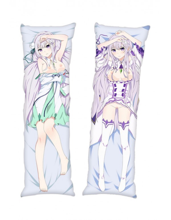 Emilia Re:Life in a different world from zero Anime Dakimakura Japanese Hugging Body Kissenbezüge