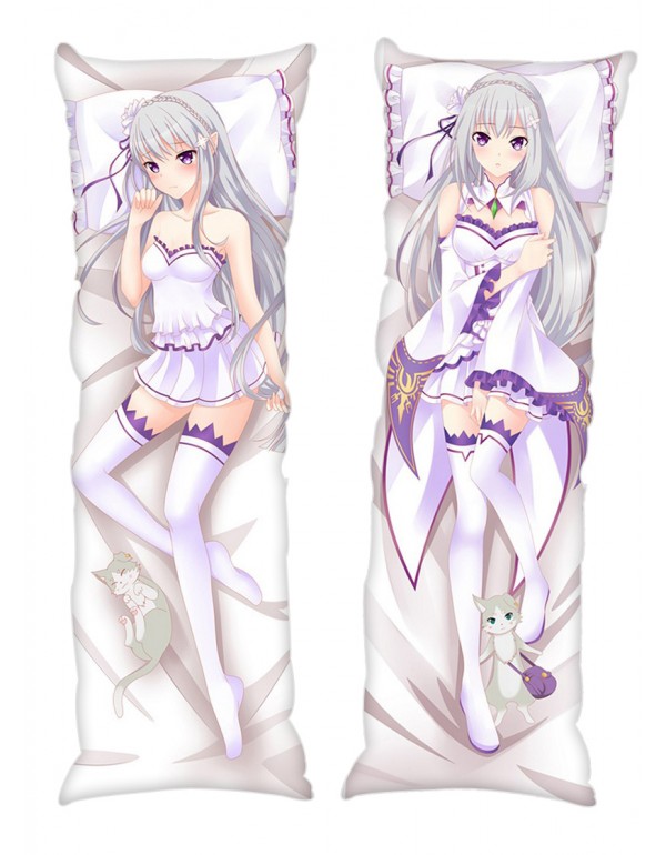 Emilia Re:Life in a different world from zero Anime Dakimakura Japanese Hugging Body Kissenbezüge