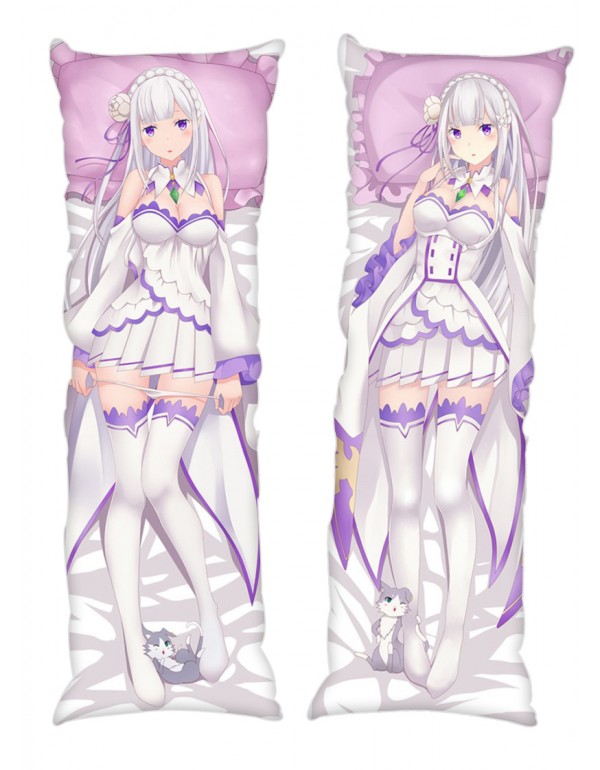 Emilia Re:Life in a different world from zero Anime Dakimakura Japanese Hugging Body Kissenbezüge