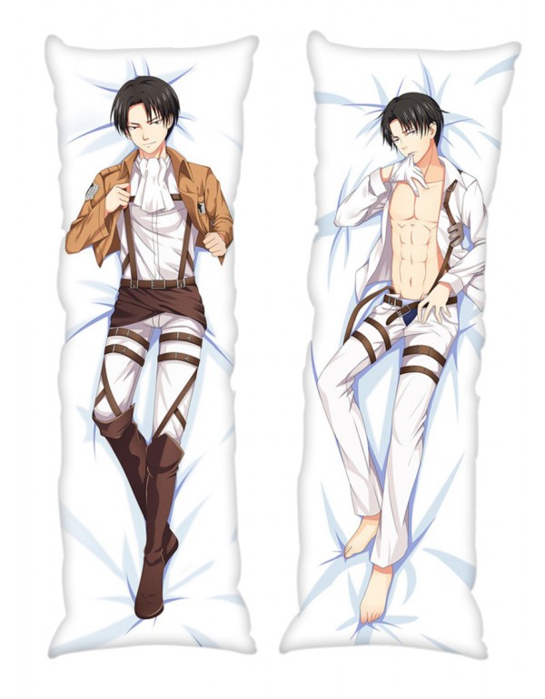 Levi Ackerman Attack on Titan Male Anime Dakimakura Japanese Hugging Body Kissenbezüge