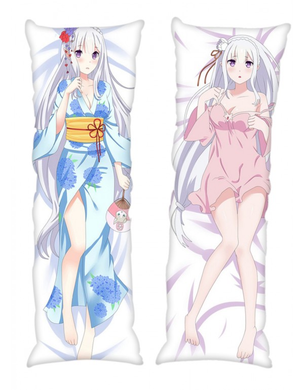 Emilia Re:Life in a different world from zero Anime Dakimakura Japanese Hugging Body Kissenbezüge