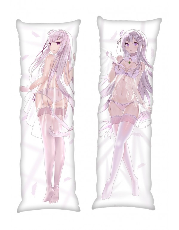 Emilia Re:Life in a different world from zero Anime Dakimakura Japanese Hugging Body Kissenbezüge