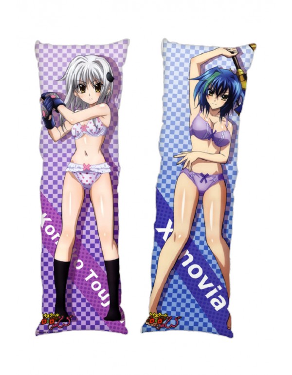 High School DxD Koneko Toujou Xenovia Quarta Anime Dakimakura Japanese Hugging Body Kissenbezüge