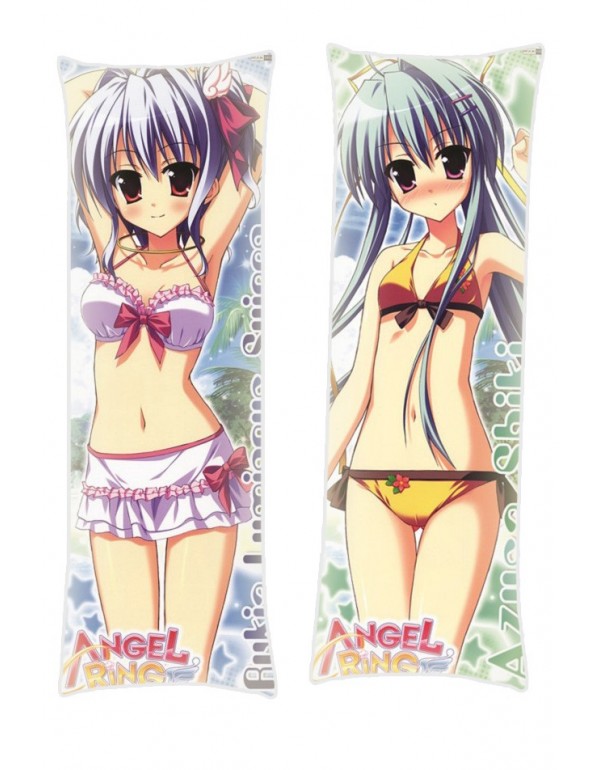 Angel Ring- Azusa Shiki + Rukia Luminous Suiren Dakimakura Body Pillow Anime