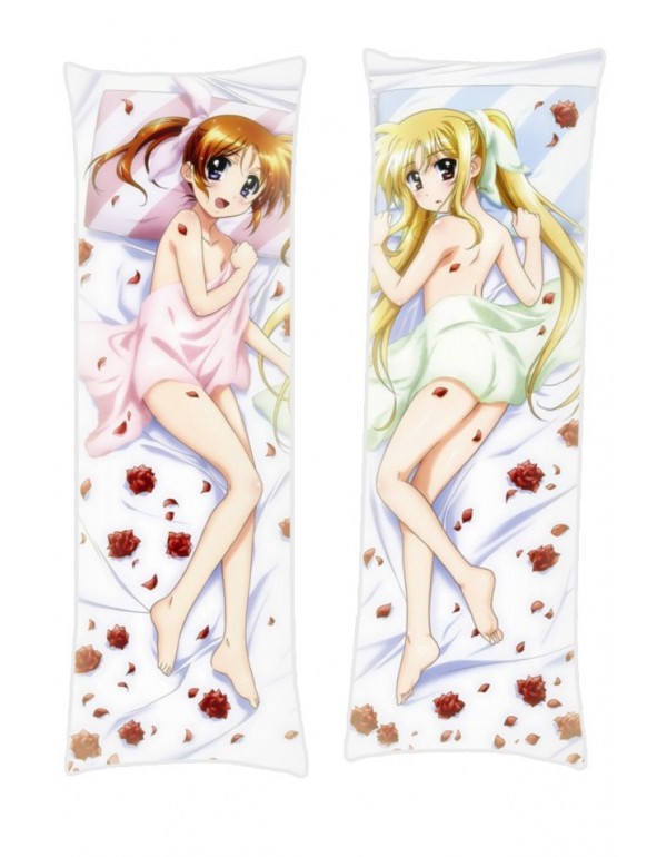 Magical Girl Lyrical Nanoha Fate Testarossa Nanoha Takamachi Dakimakura Body Pillow Anime