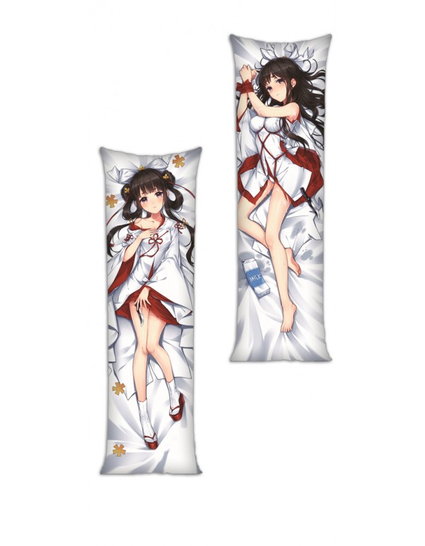 Girl Cafe Gun Chikuri Kikuri Anime Dakimakura Japanese Hug Body Kissenbezüge