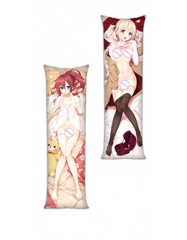 Maitetsu Ueda Himehime and Hinai Paulette cura Anime Dakimakura Japanese Hug Body Kissenbezüge