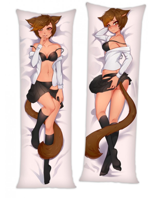 Final Fantasy Miqo'te Anime Dakimakura Japanese Hugging Body Kissenbezug