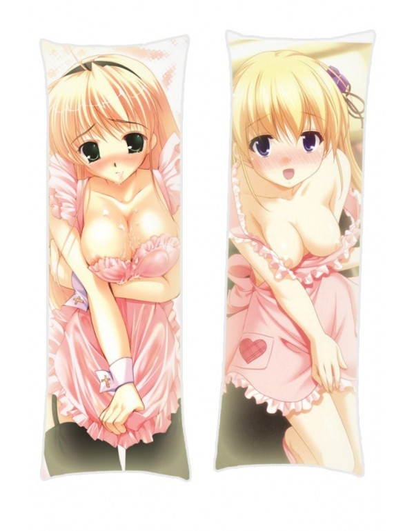 breasts mukai mana naked apron nami no manimani nipples peco Dakimakura Body Pillow Anime