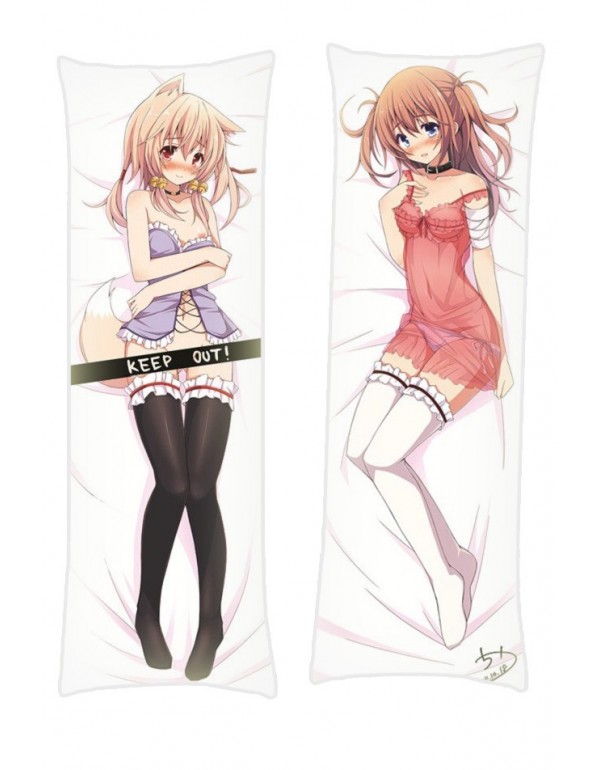 animal ears censored gin silver loli see through Dakimakura Body Pillow Anime