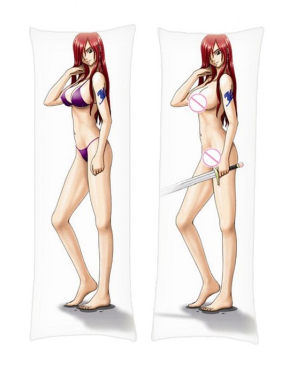 fairy tail Erza Scarlet Dakimakura Body Pillow Ani...