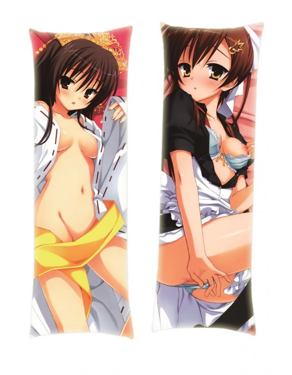 LUCKY or UNLUCKY Aoi Yamafusa + Princess Nosakuya Unohana Dakimakura Body Pillow Anime