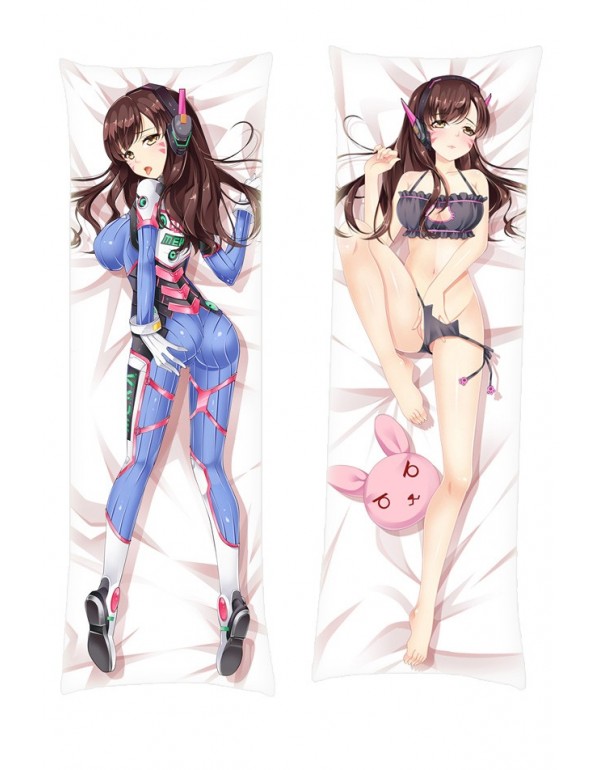 Game Overwatch D.Va Dakimakura Body Pillow Anime