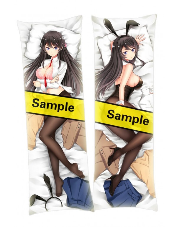 Rascal Does Not Dream of Bunny Girl Senpai Sakurajima Mai Anime Dakimakura Japanese Hugging Body Kissenbezüge