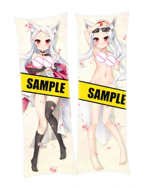 Sewayaki Kitsune no Senko-san Shiro Anime body dakimakura japenese love Kissenbezüge