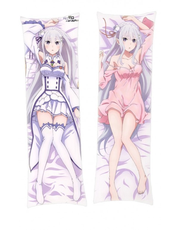 Re-Zero Starting Life in Another World Emilia Anime Dakimakura Japanese Hugging Body Kissenbezüge