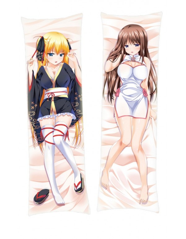 Oni Chichi-Manamusume Kyousei Hatsujou-Akitsuki Airi-Akitsuki Marina Anime Dakimakura Japanese Hugging Body Kissenbezüge